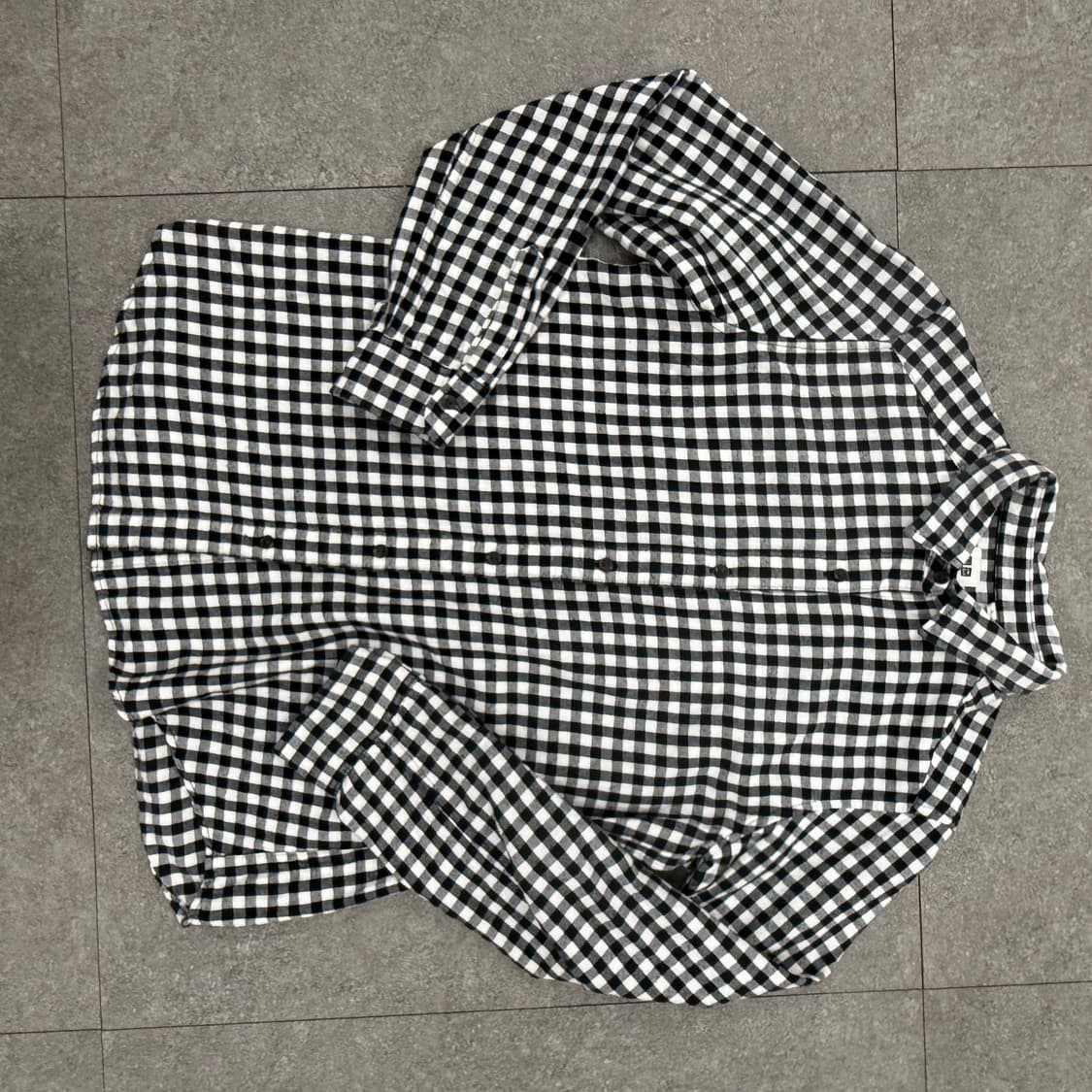 유니클로 체크셔츠 상품이미지3