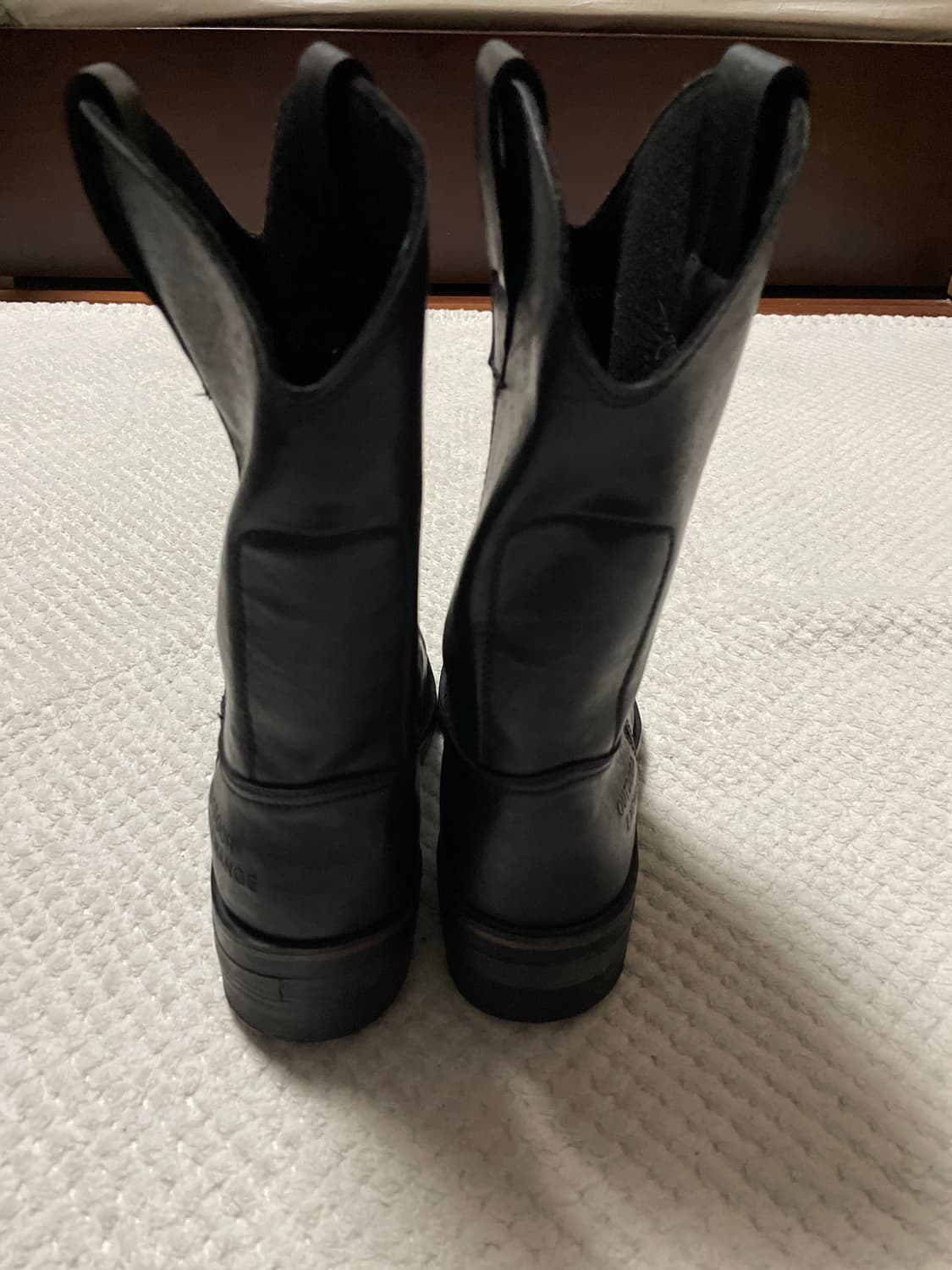 OUTDOOR EXCHANGE 아웃도어 익스체인지 레더 페코스 부츠 상품이미지7