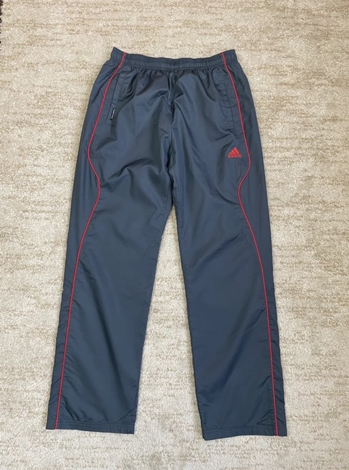 M] 아디다스 삼선 윈드 트랙팬츠 트레이닝 축구 운동 런닝 팬츠  상품이미지1