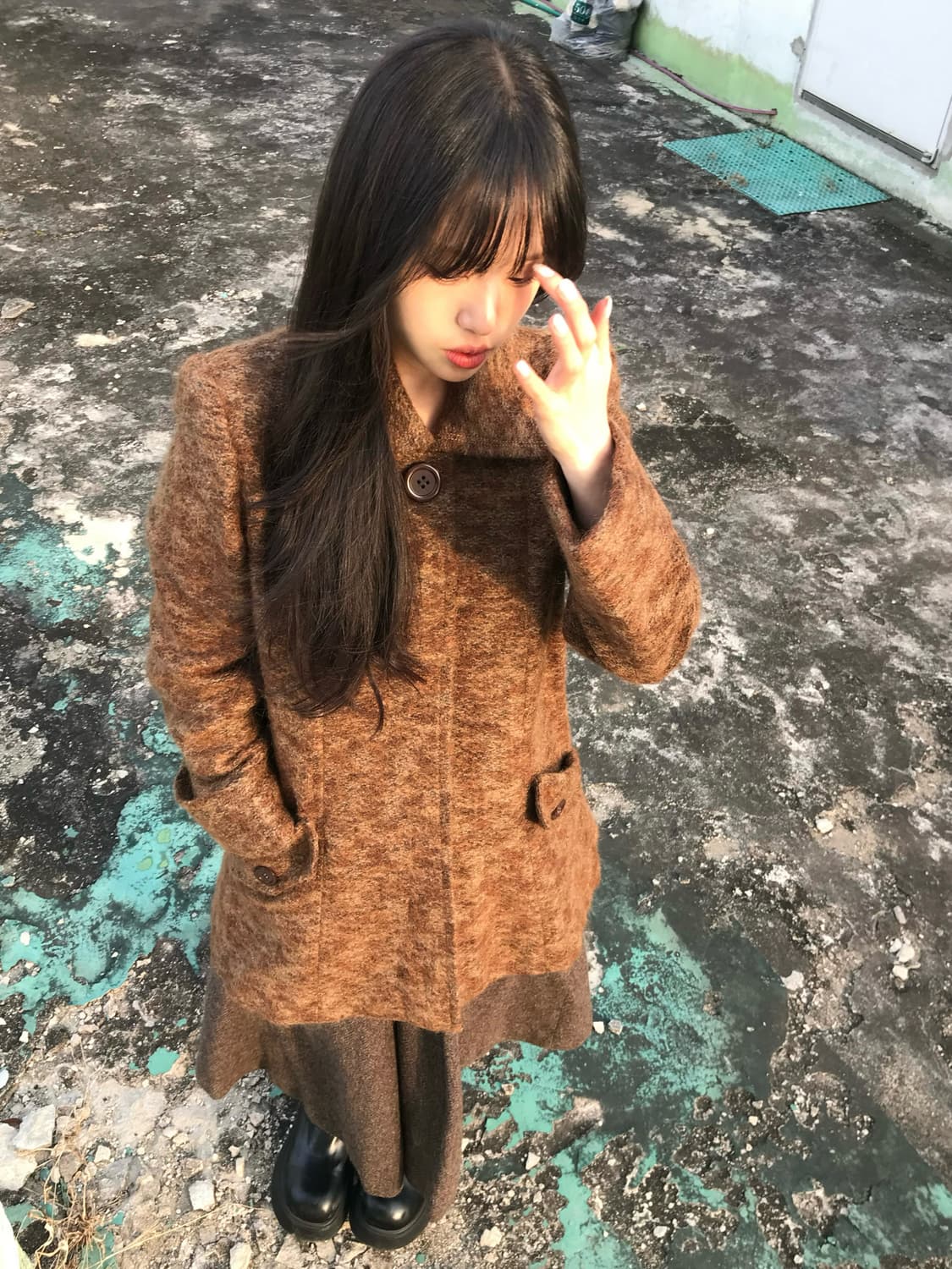 클래식 모카 빈티지 코트 상품이미지7