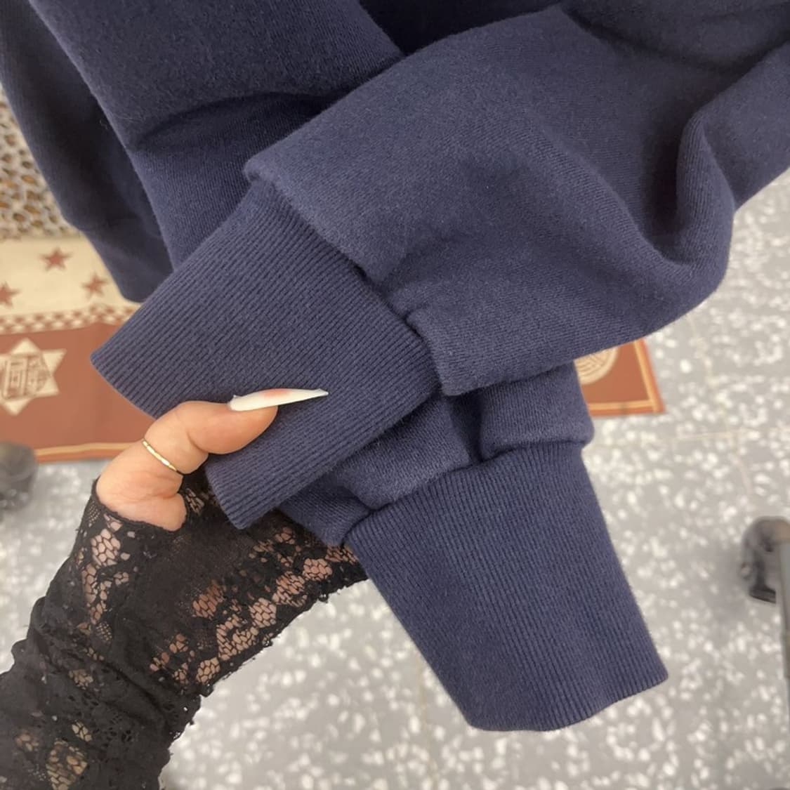 커버낫 올드스쿨 레트로 빈티지 스펠로고 후드티 L C09342 상품이미지7