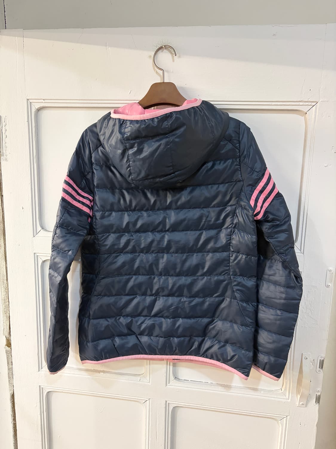 아디다스 네오 딸기우유 경량패딩 상품이미지5