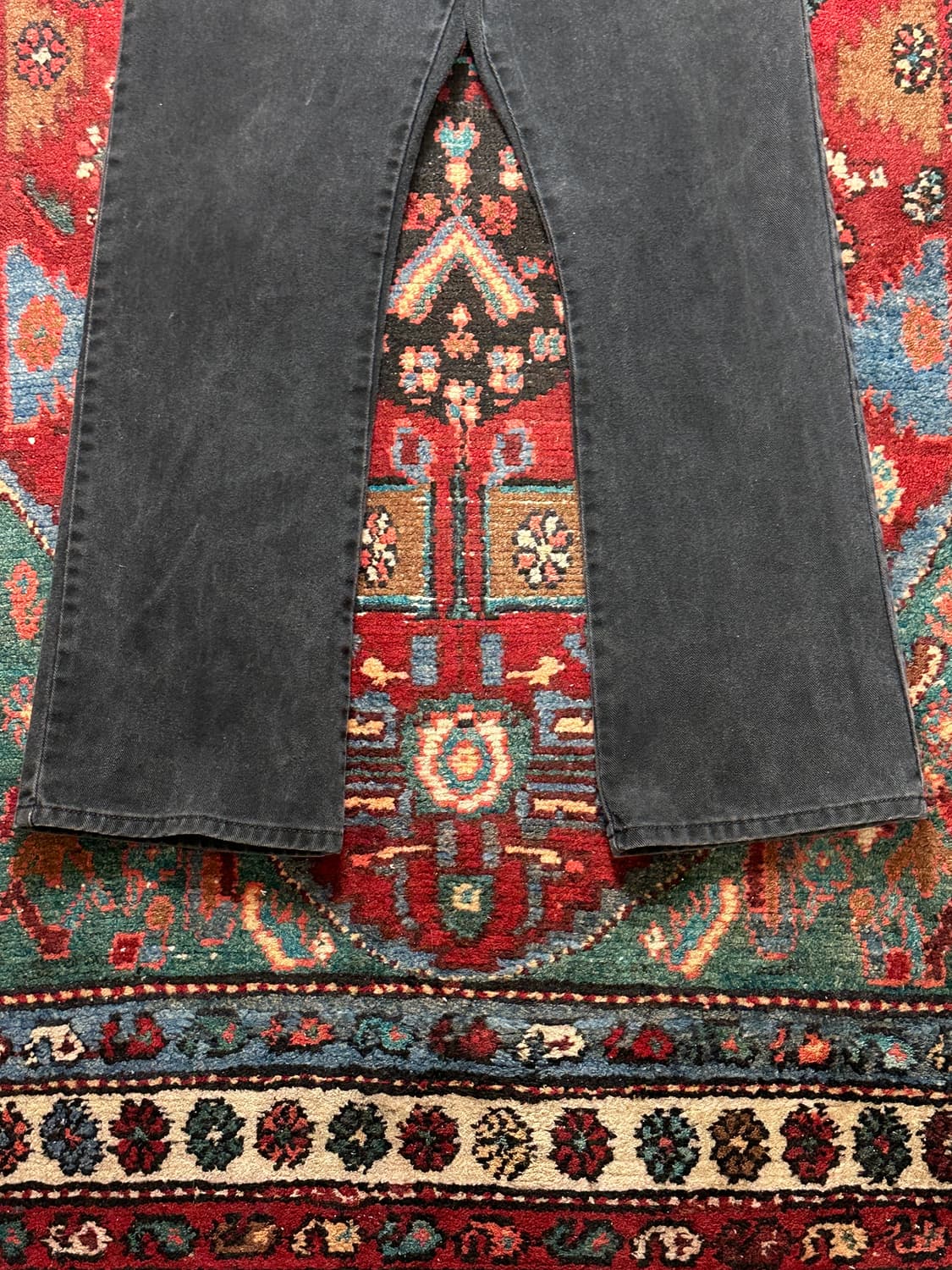 00's 리바이스 517 블랙 부츠컷 플레어진 상품이미지7