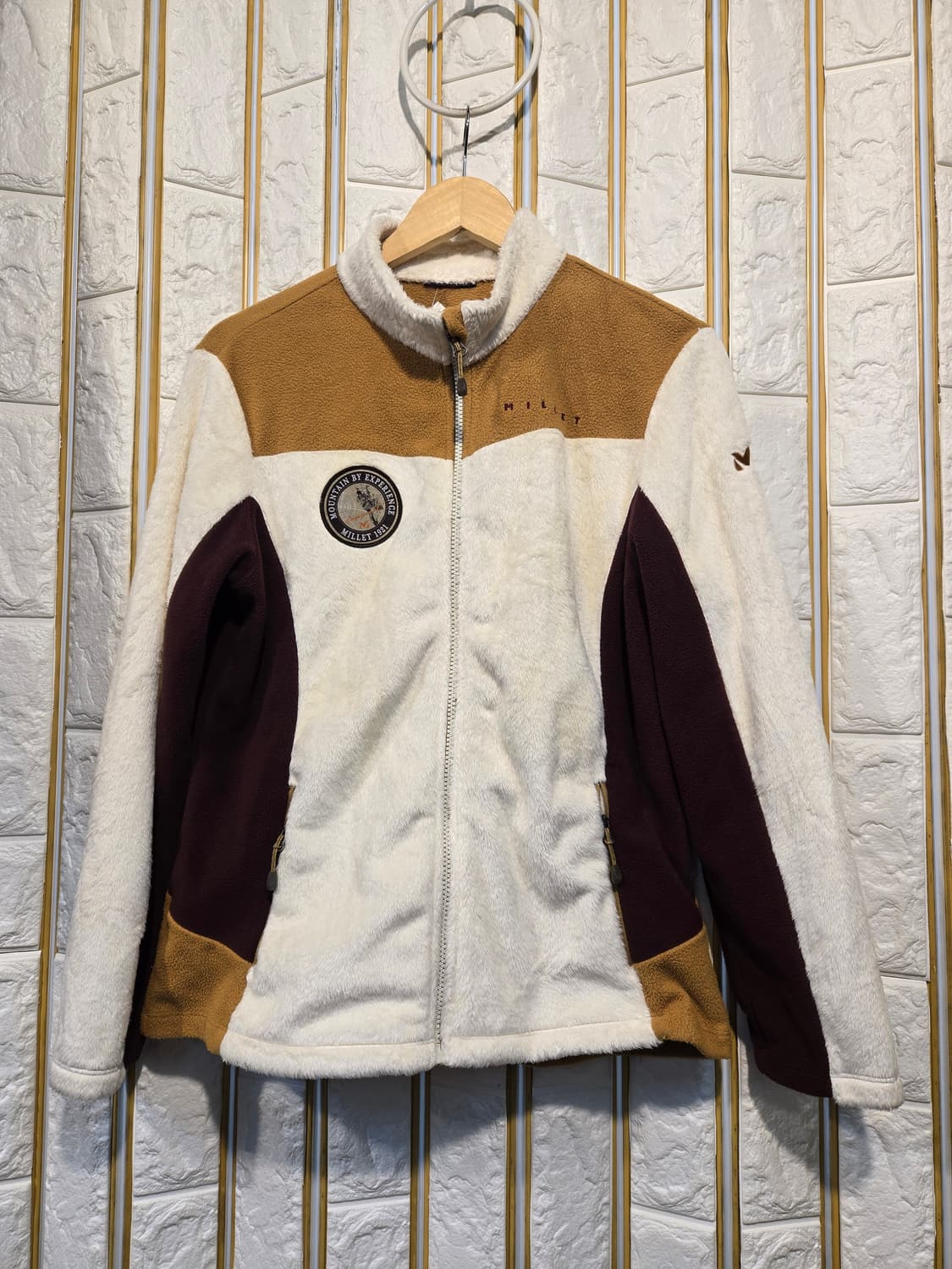 밀레 여성 보아털 후리스 플리스 점퍼 100 상품이미지1