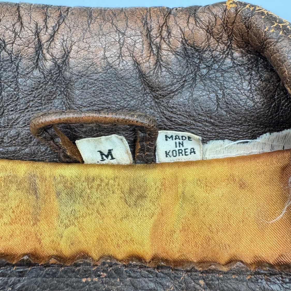 빈티지 가죽 자켓  상품이미지6