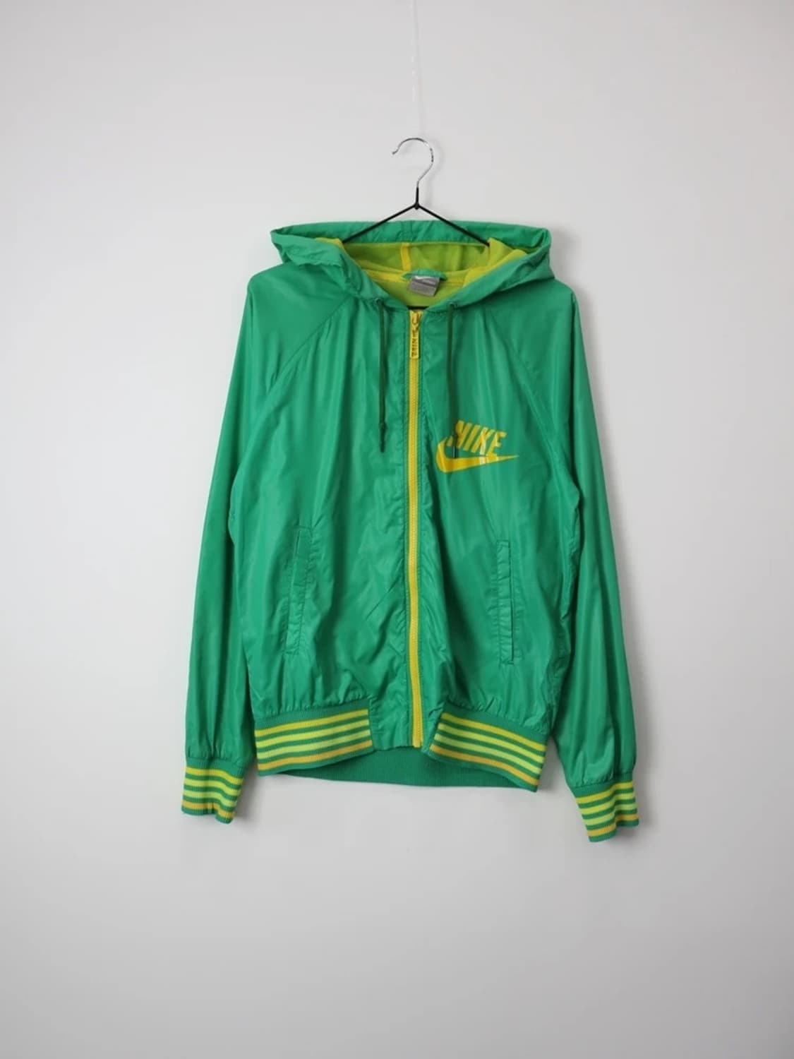 00's Nike Green Yellow Windbreaker 상품이미지4