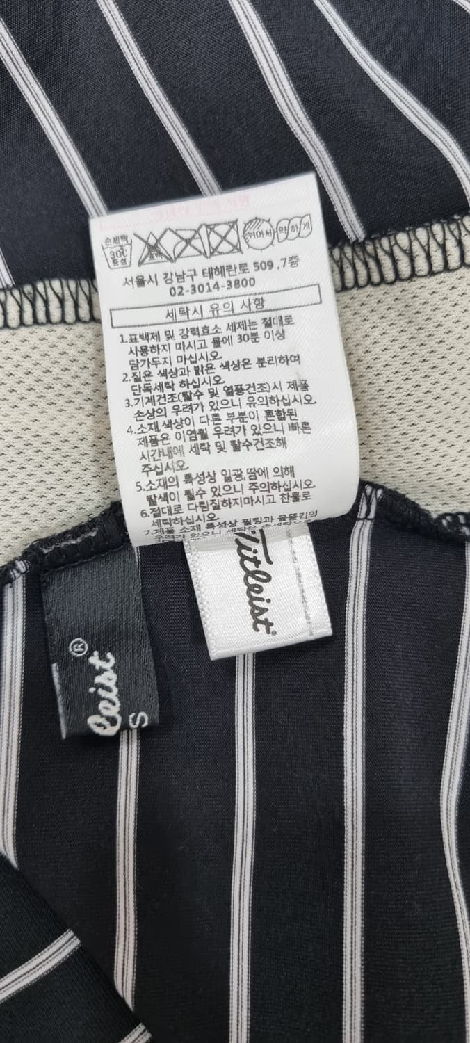 타이틀리스트 하이넥 집업 반팔 S _ 여성 상품이미지10