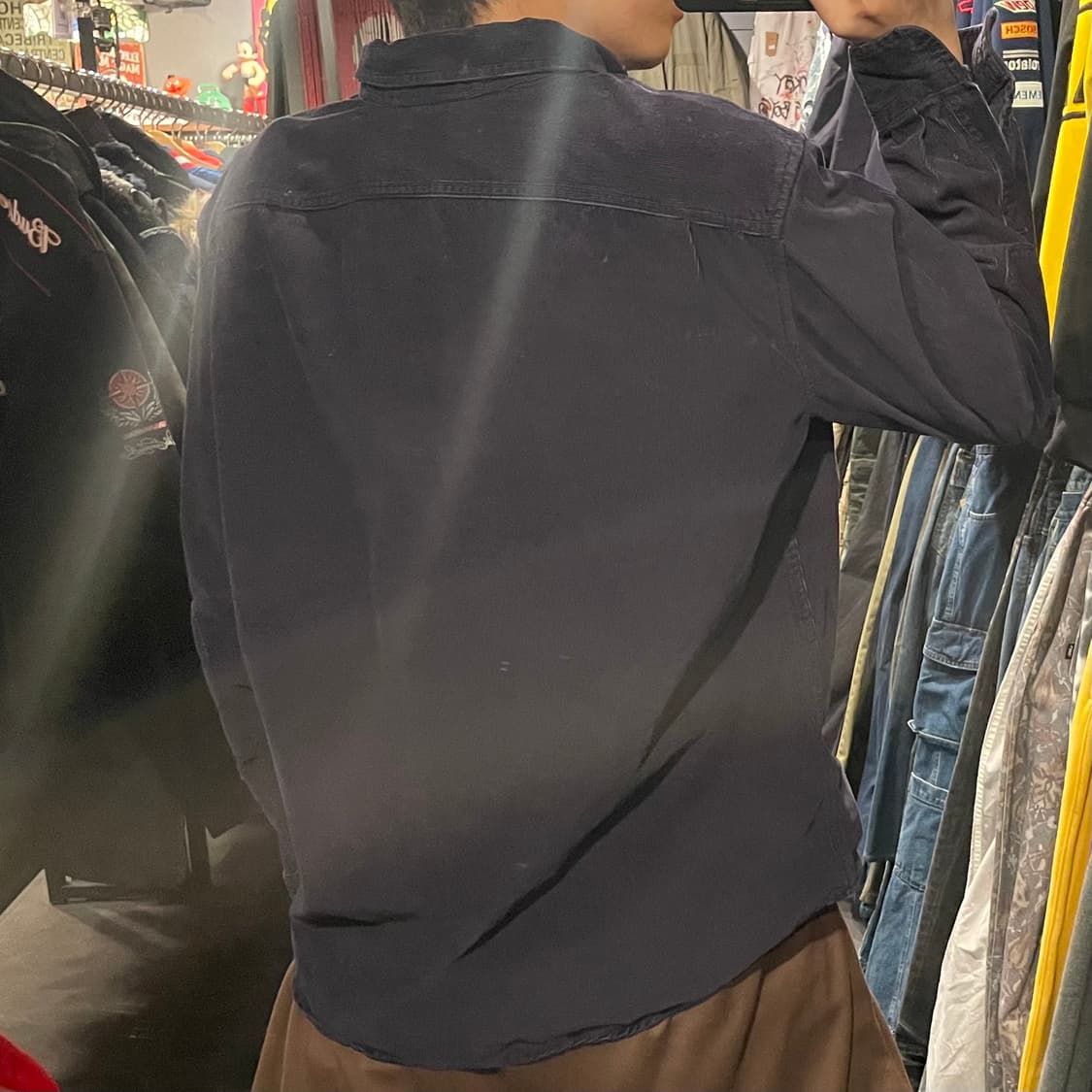 [IM] carhartt 칼하트 딥퍼플 코듀로이 셔츠 상품이미지7