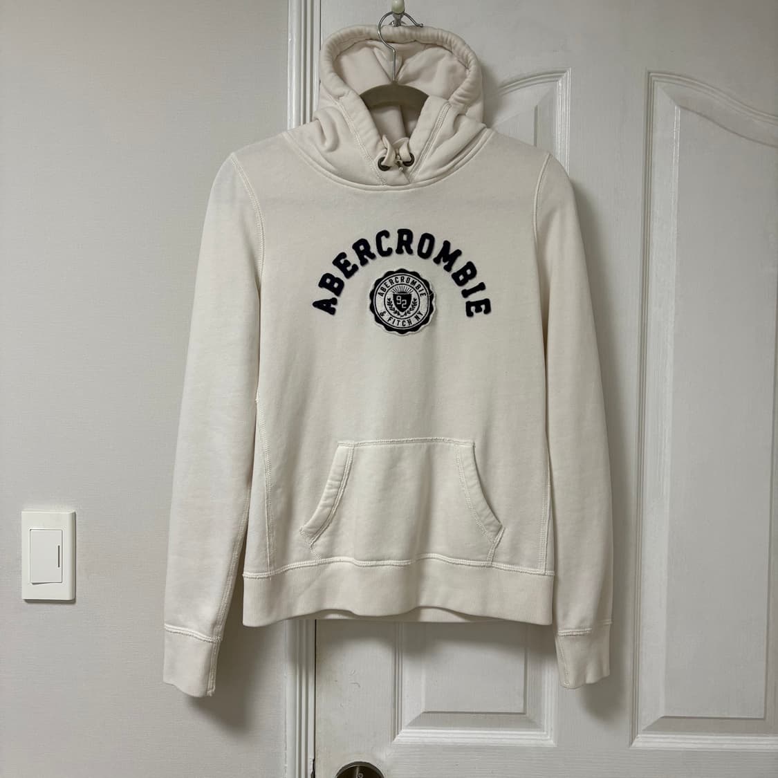 아베크롬비 아이보리 후드티 L 상품이미지2