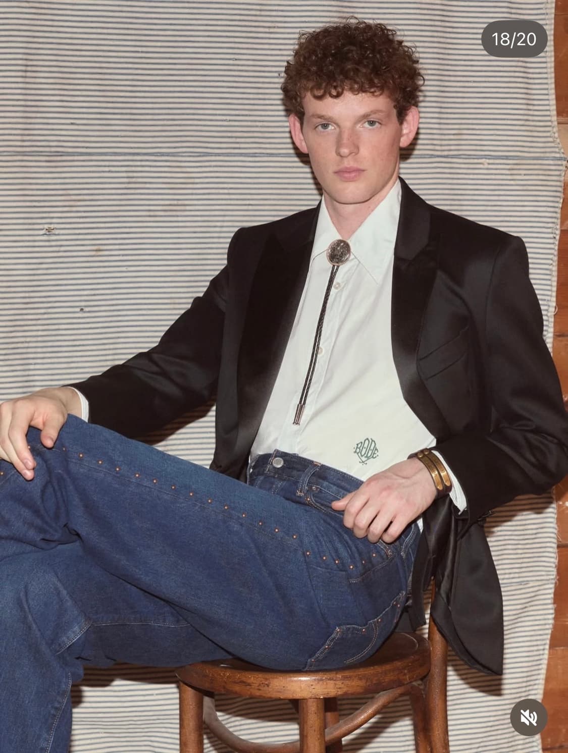 32x32 보디 리바이스 bode levis 배럴레이서 진 상품이미지2