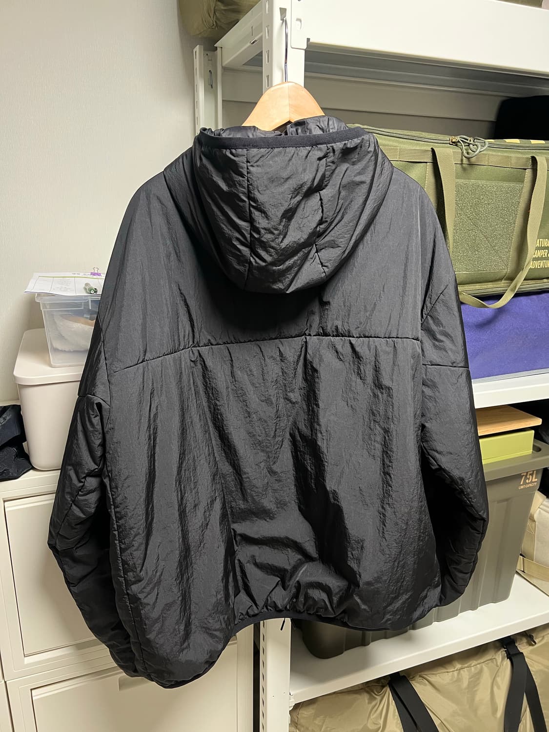 24aw, 3사이즈) 모이프 DOUBLE-ZIP INSULATED PAR 상품이미지4