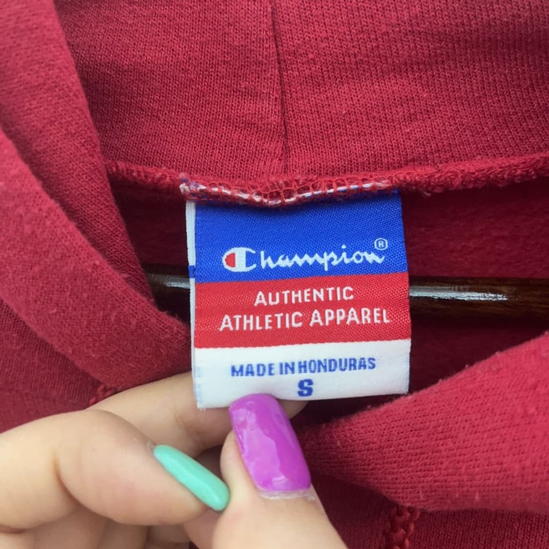 챔피언 어센틱 올드스쿨 스탠포드 약기모 후드티 S C06728 상품이미지4