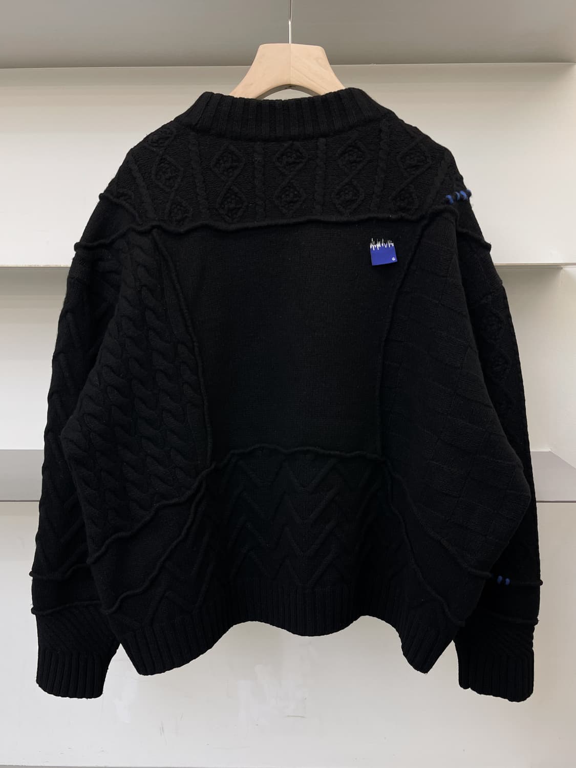 자라 x 아더에러 22fw 패치워크 스웨터 상품이미지4