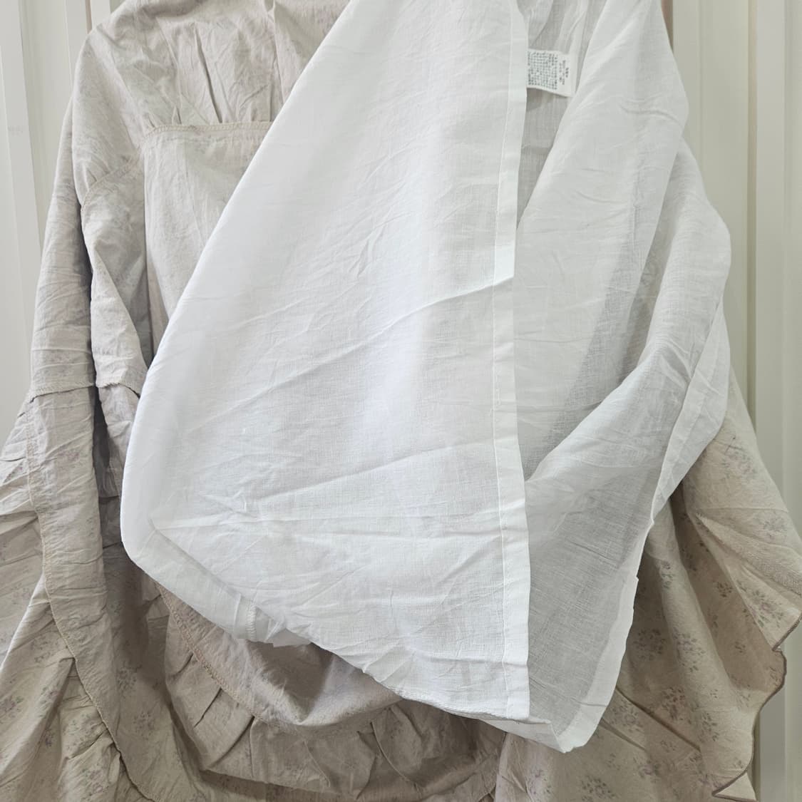 플라워 스모크 레이어드 롱 원피스 상품이미지7