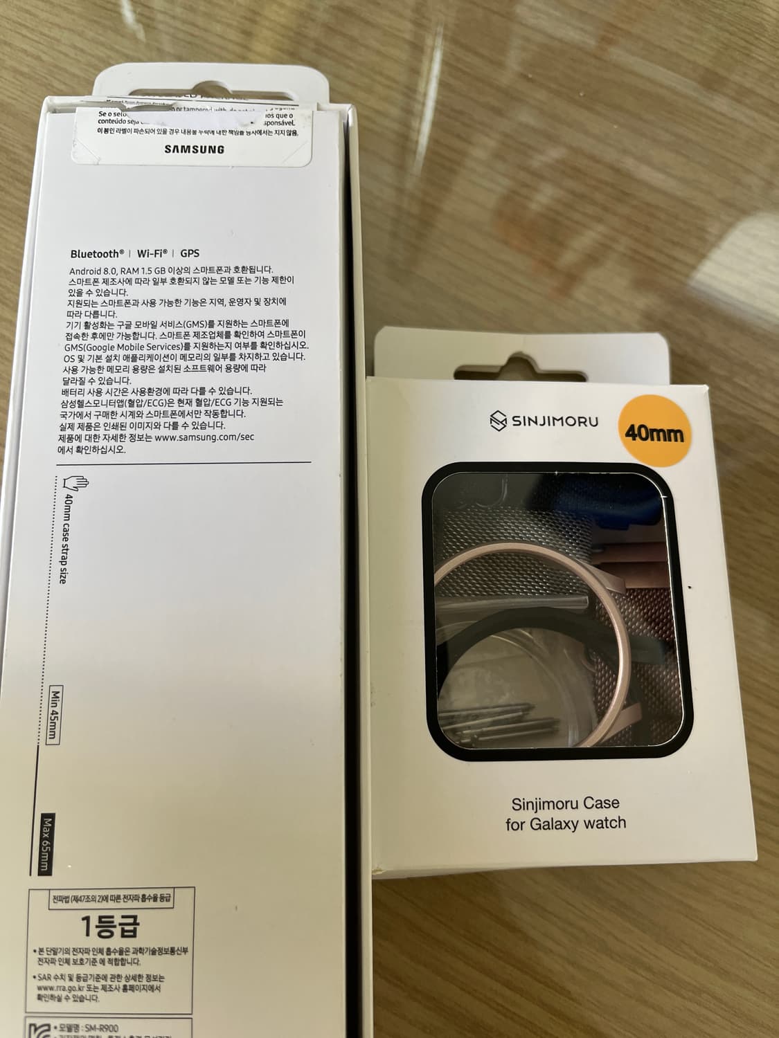 갤럭시 워치 5 그라파이트 40mm (상태좋음) 상품이미지3