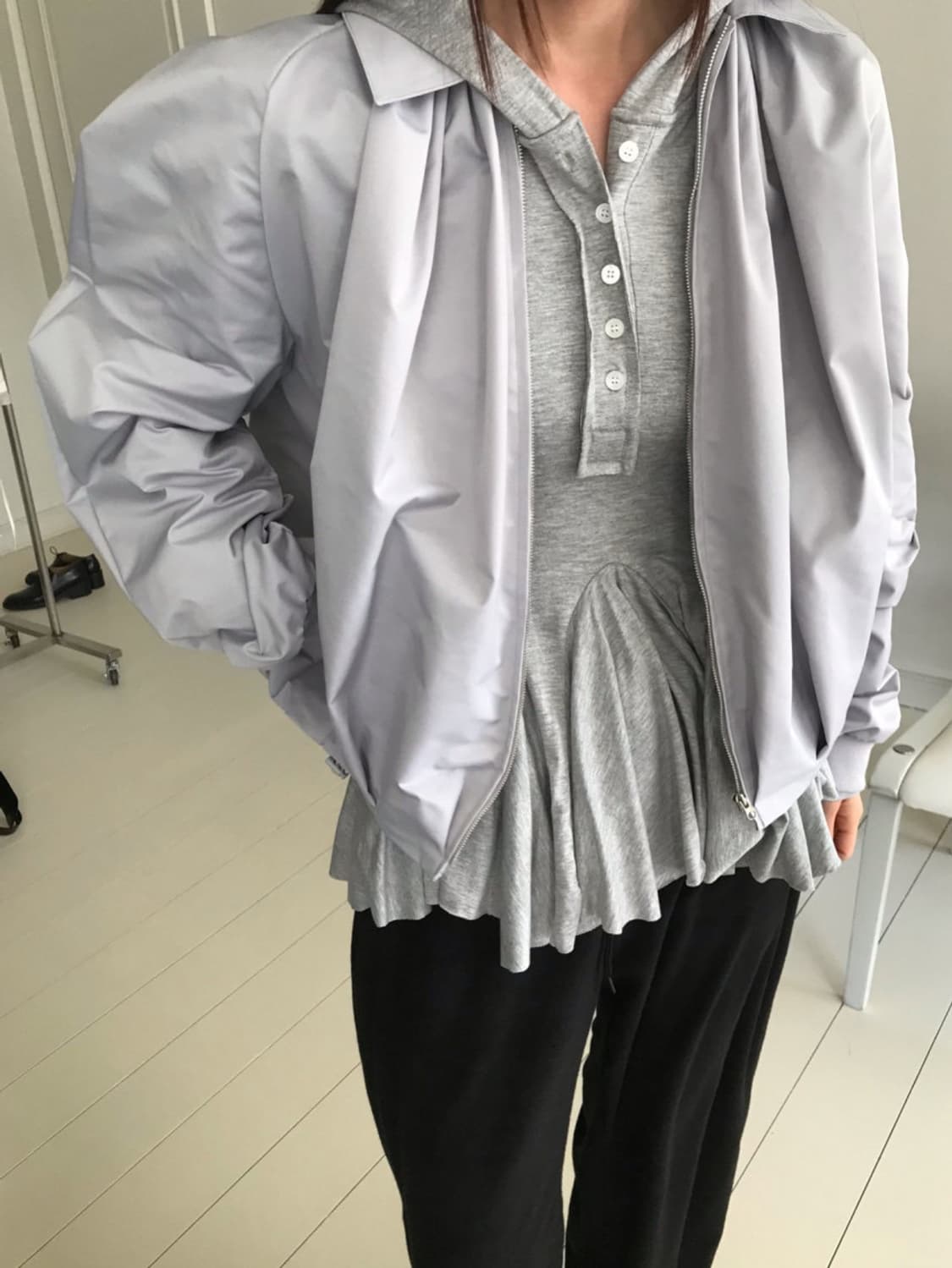 위아 바스크 블루종 점퍼 상품이미지4