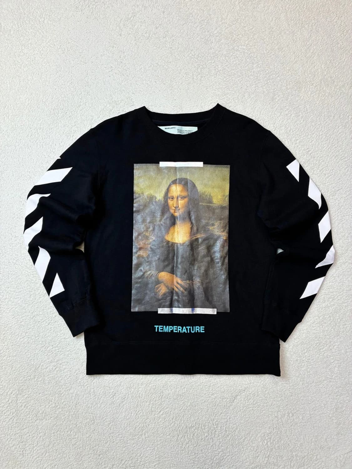 오프화이트 18SS 디아고날 모나리자 맨투맨 PN5857 상품이미지1