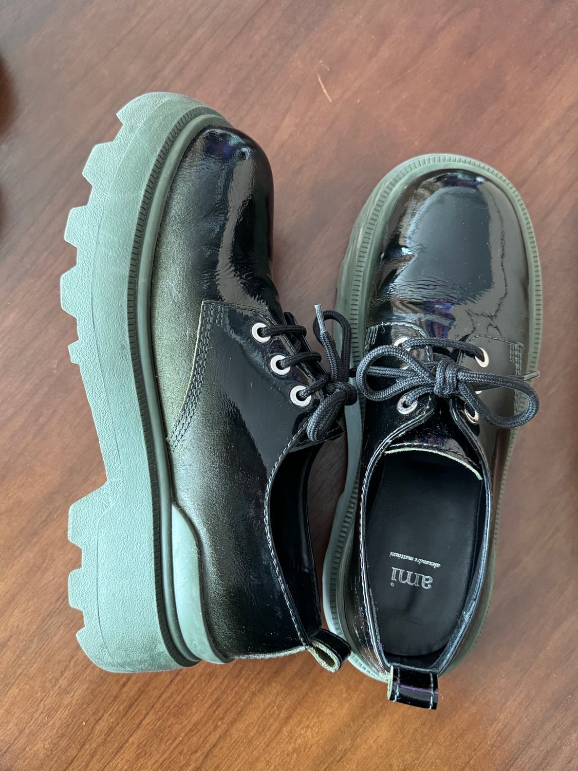 [정품/IT 44] 아미 파리스(Ami Paris) 럭 솔 더비 슈즈 ( 상품이미지5