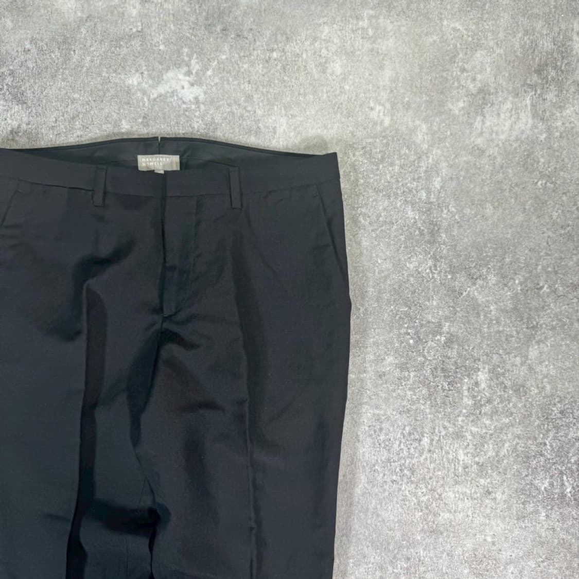 마가렛호웰 / 울 슬랙스 블랙 / 3사이즈 상품이미지3