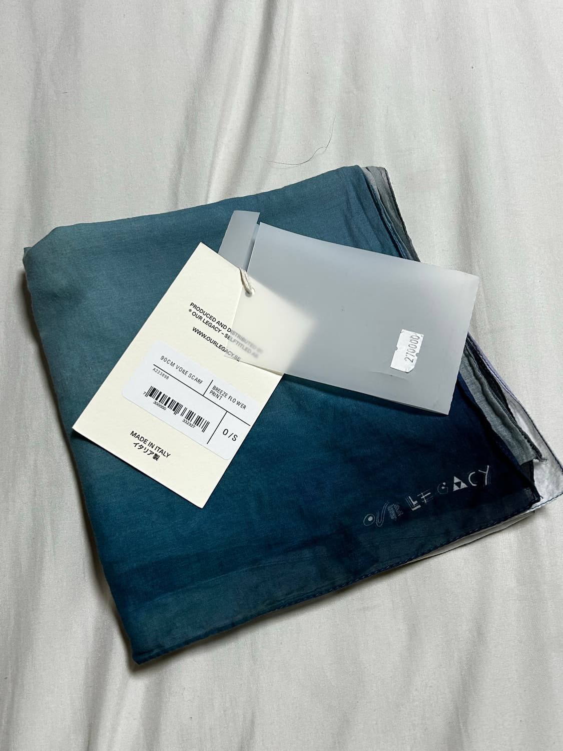 아워레가시 90cm 타이다이 스카프 상품이미지1