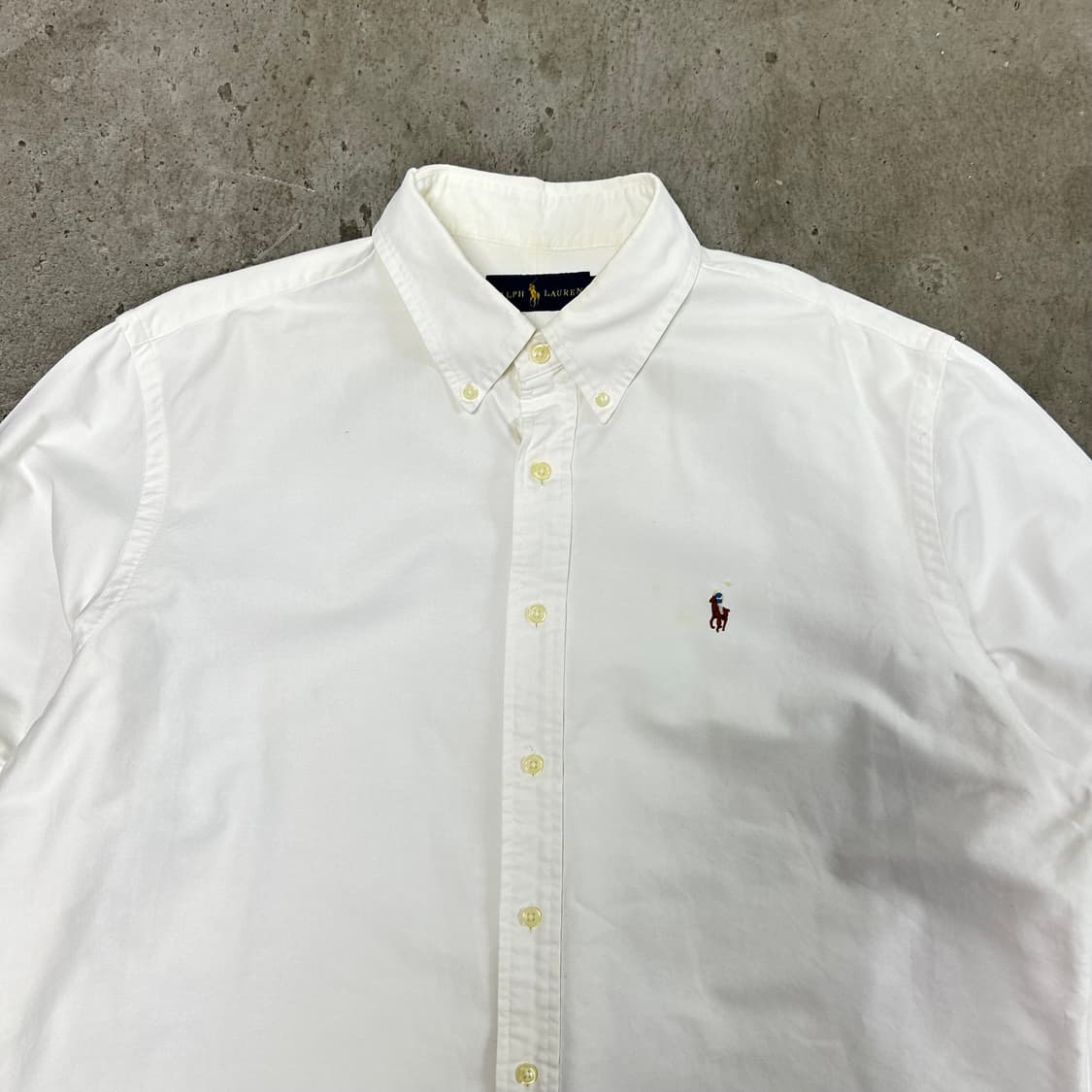 폴로 화이트 셔츠[1593] 상품이미지2