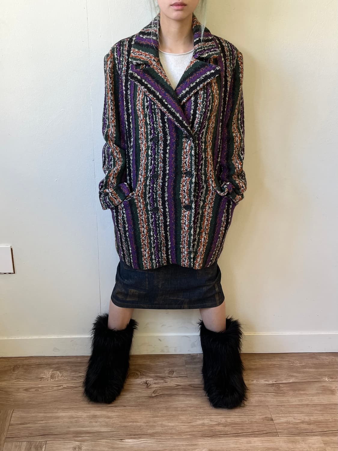 MISSONI 에스닉 더블 코트 상품이미지6