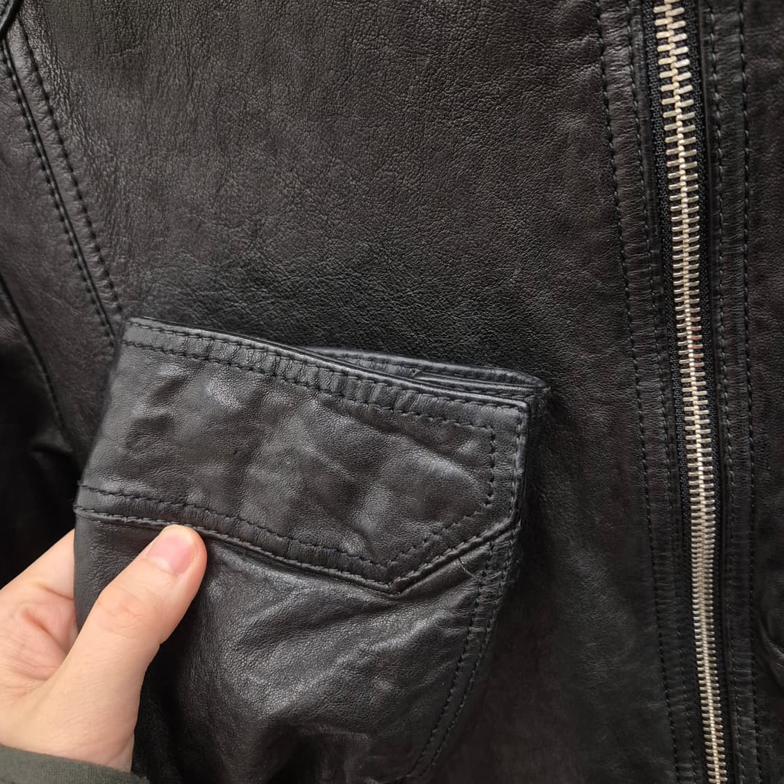 ANDZ 양가죽 자켓 100 상품이미지3