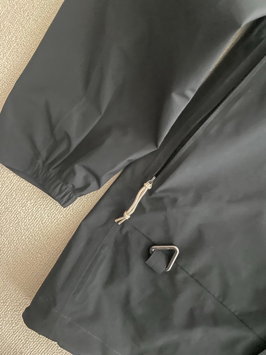 나이키 acg 스톰핏 adv 케스케이드 레인 풀 집 자켓 블랙 상품이미지4