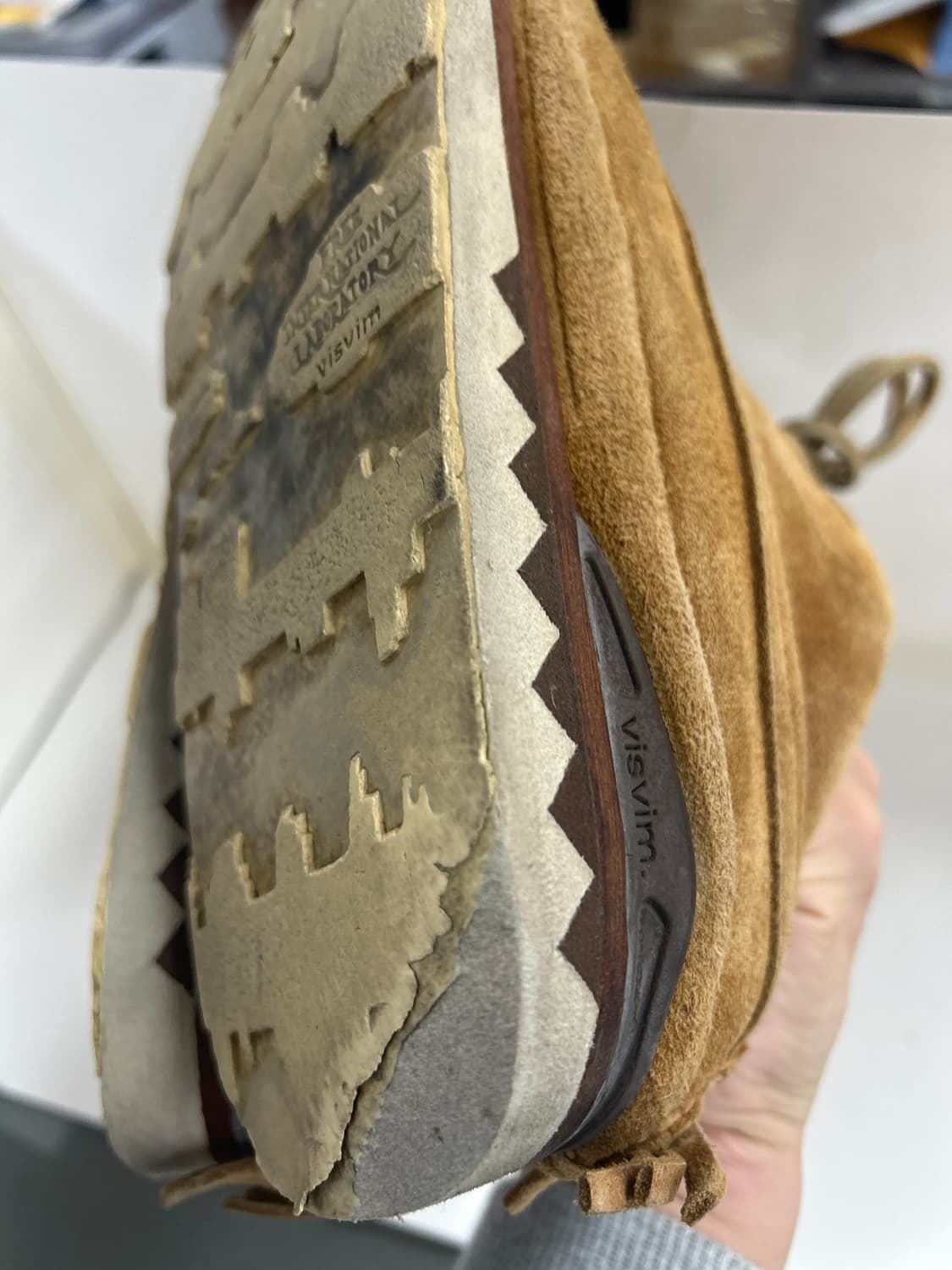 VISVIM 올드비즈빔 그리스목 브라운 부츠 10.5 상품이미지10