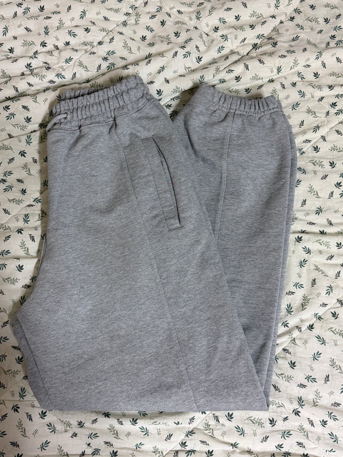 [M] 로커드 스웻팬츠 그레이 상품이미지1