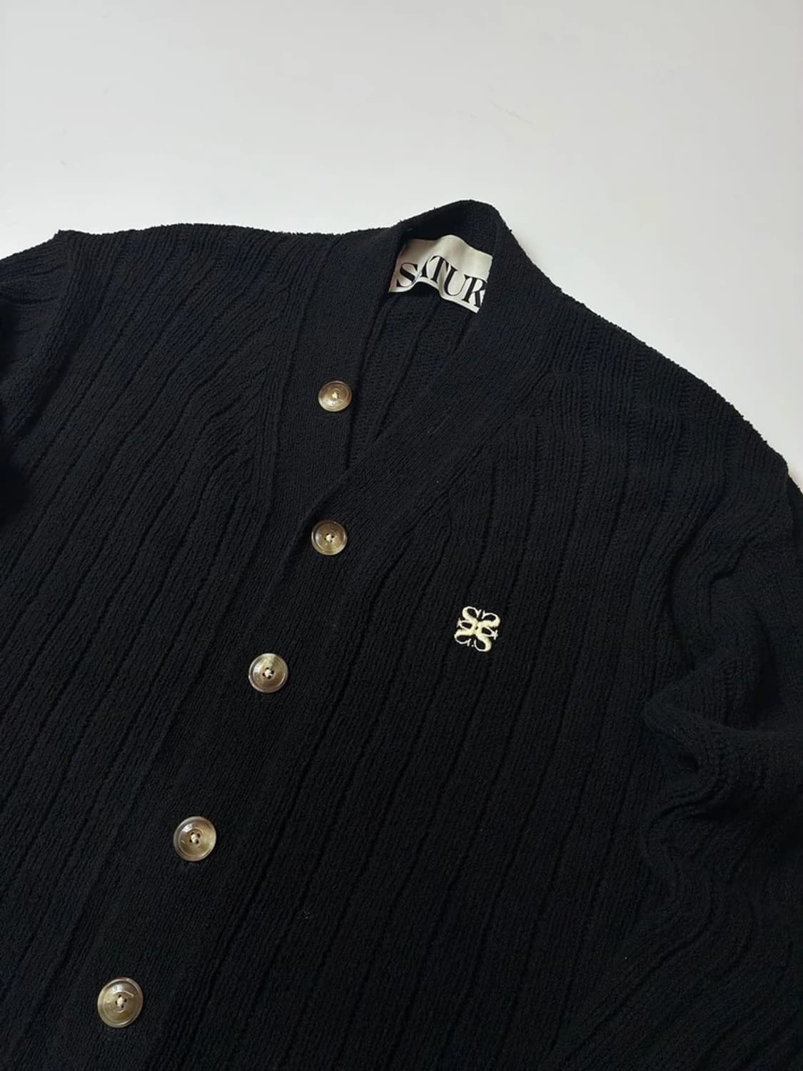 세터 SATUR 22FW 파로 오버 사이즈 케이블 가디건 PN8447 상품이미지2