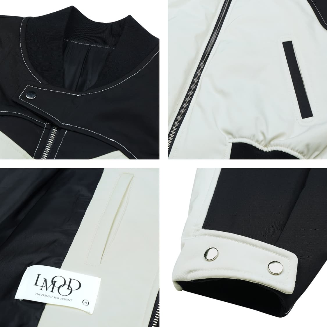 엘무드 트랙 바이커 보머 자켓 상품이미지9