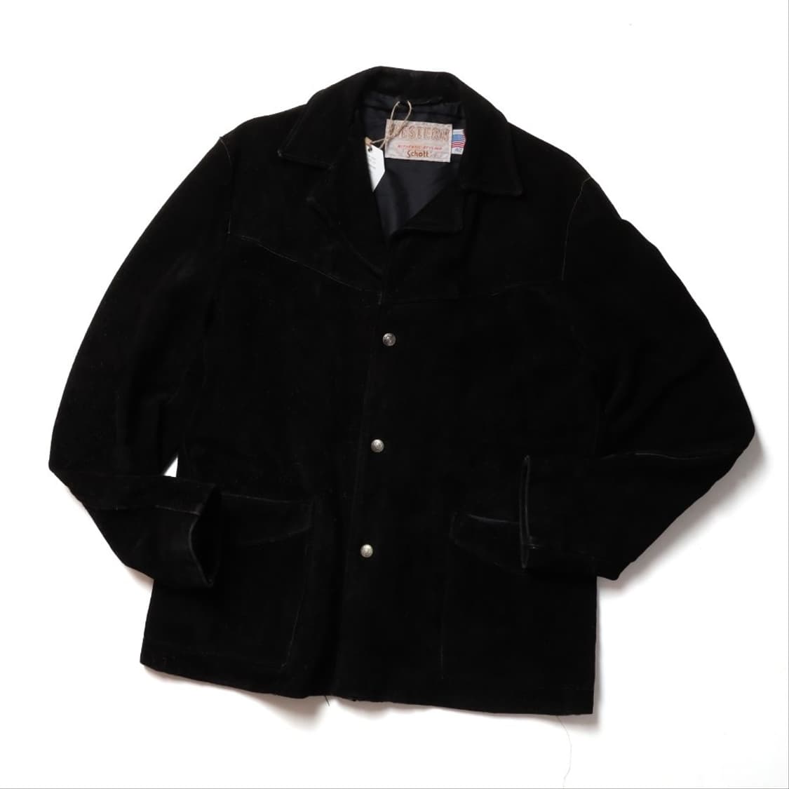 쇼트 Schott Cowhide Suede Leather Jacket   상품이미지4