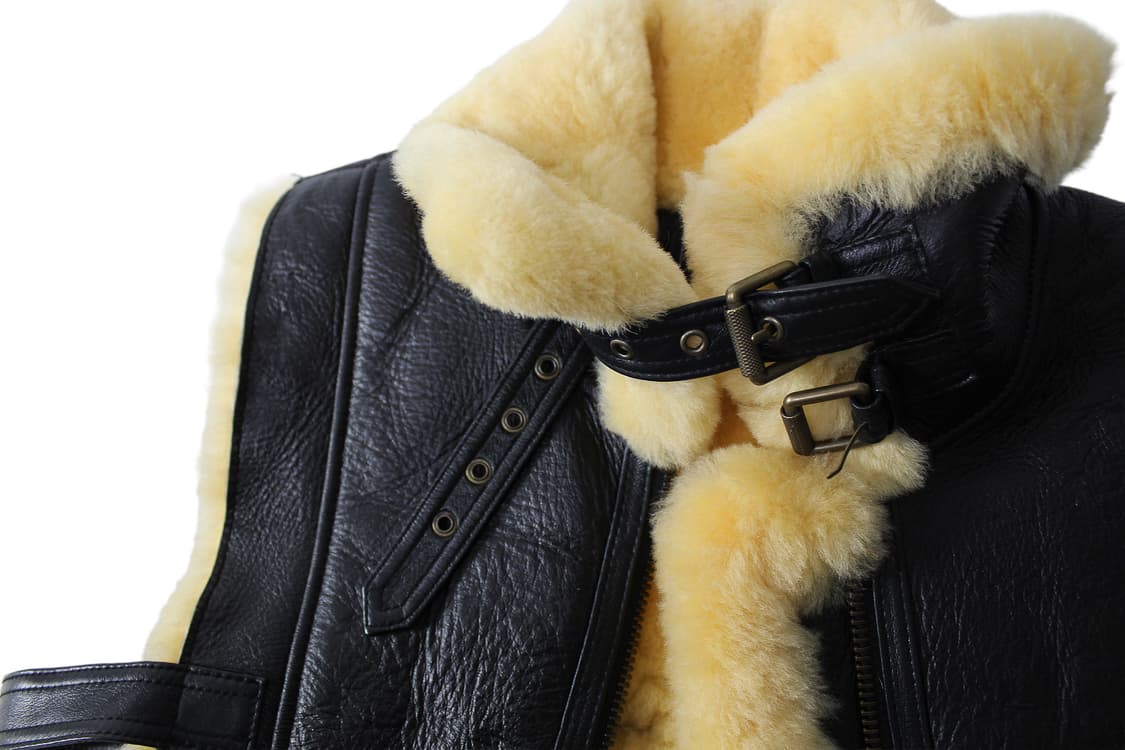 movins.r 모빈스알 서플라이 B-3 무스탕 베스트 상품이미지3