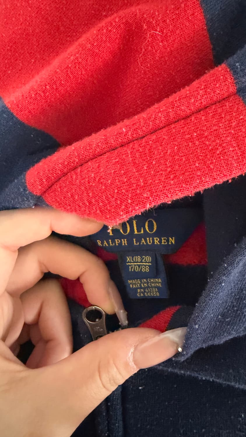 폴로 후드집업 상품이미지3