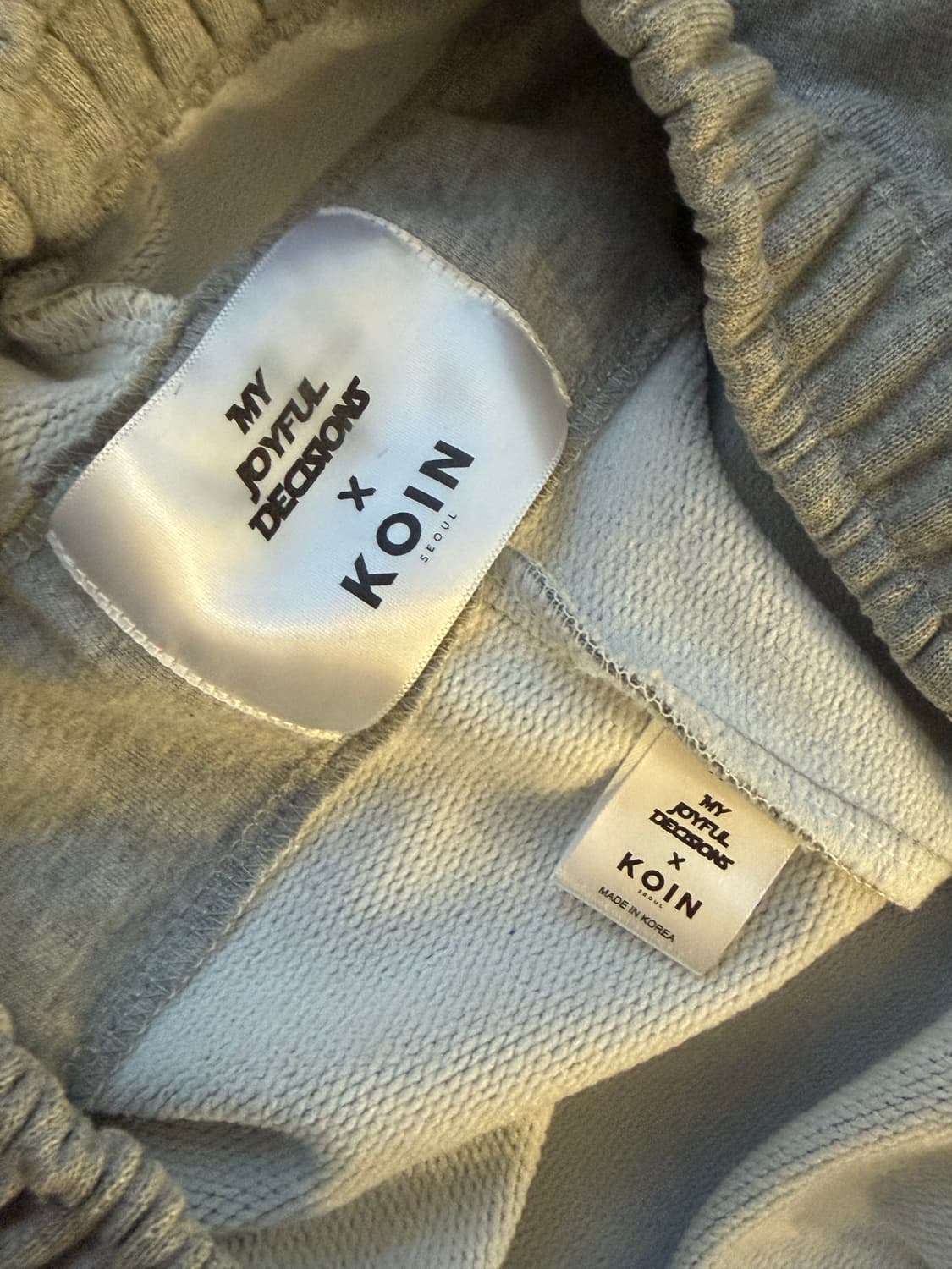 MJD X KOIN SEOUL BELTED HEAVY SWEAT 상품이미지4