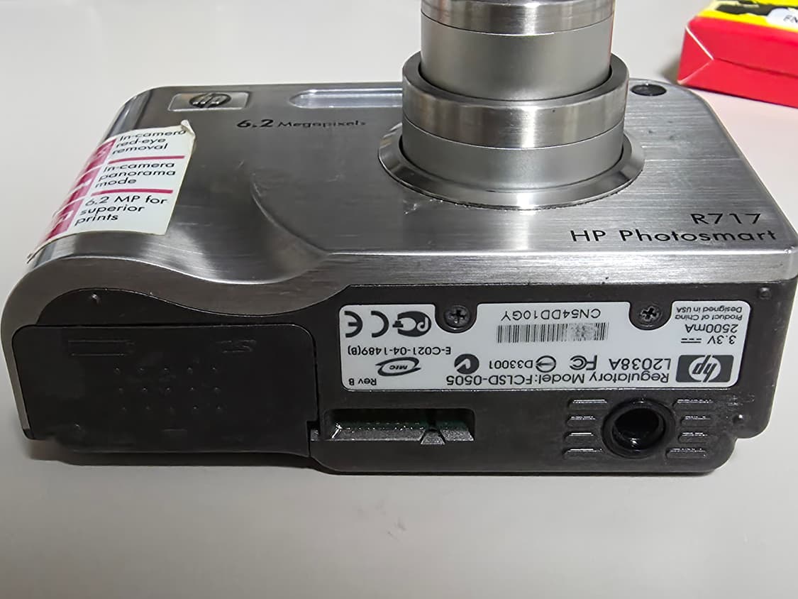 HP 포토스마트 R717 빈티지 디지털카메라 상품이미지5