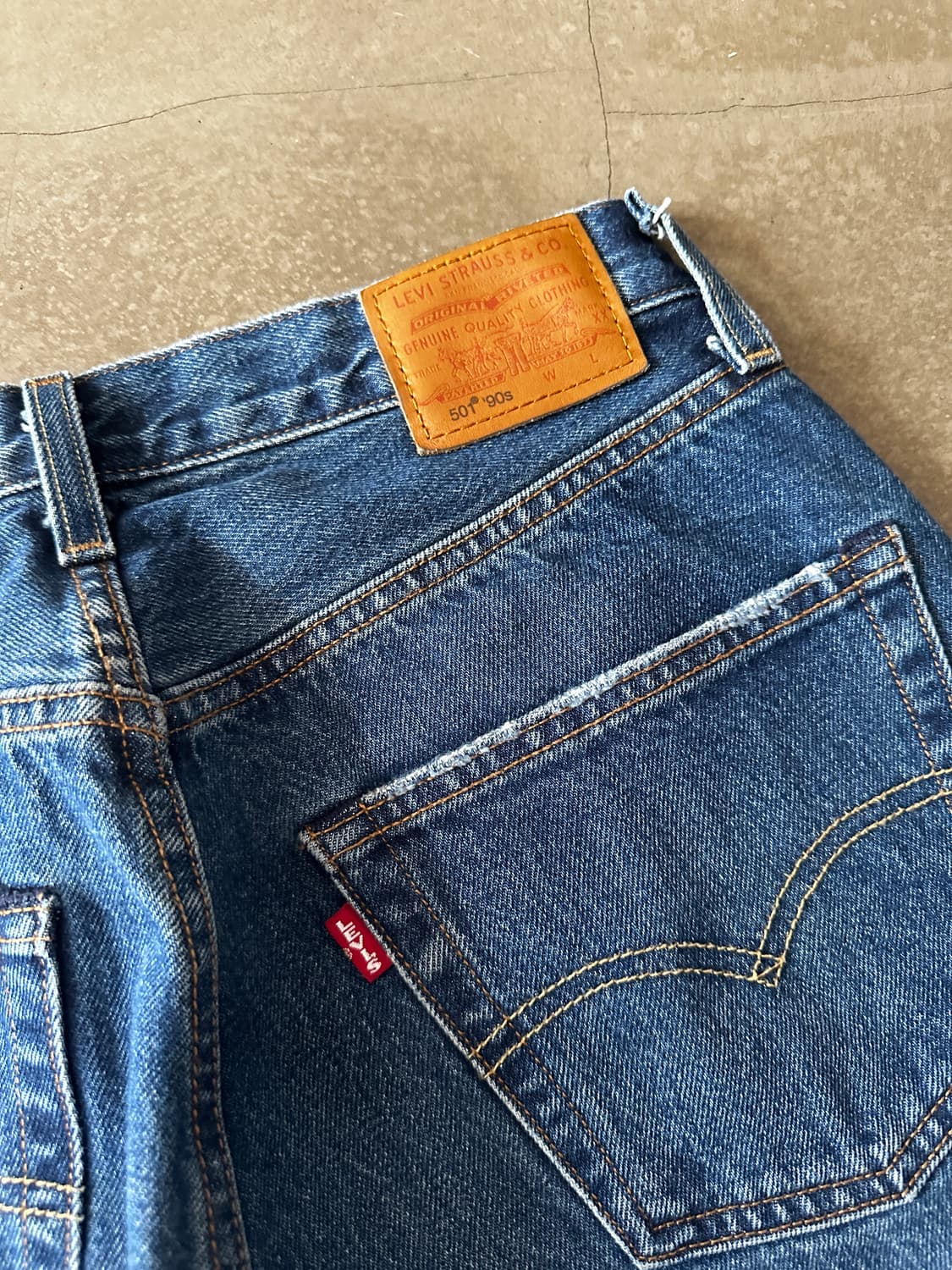 Levi’s Premium 501 ’90s Selvedge Denim 상품이미지2