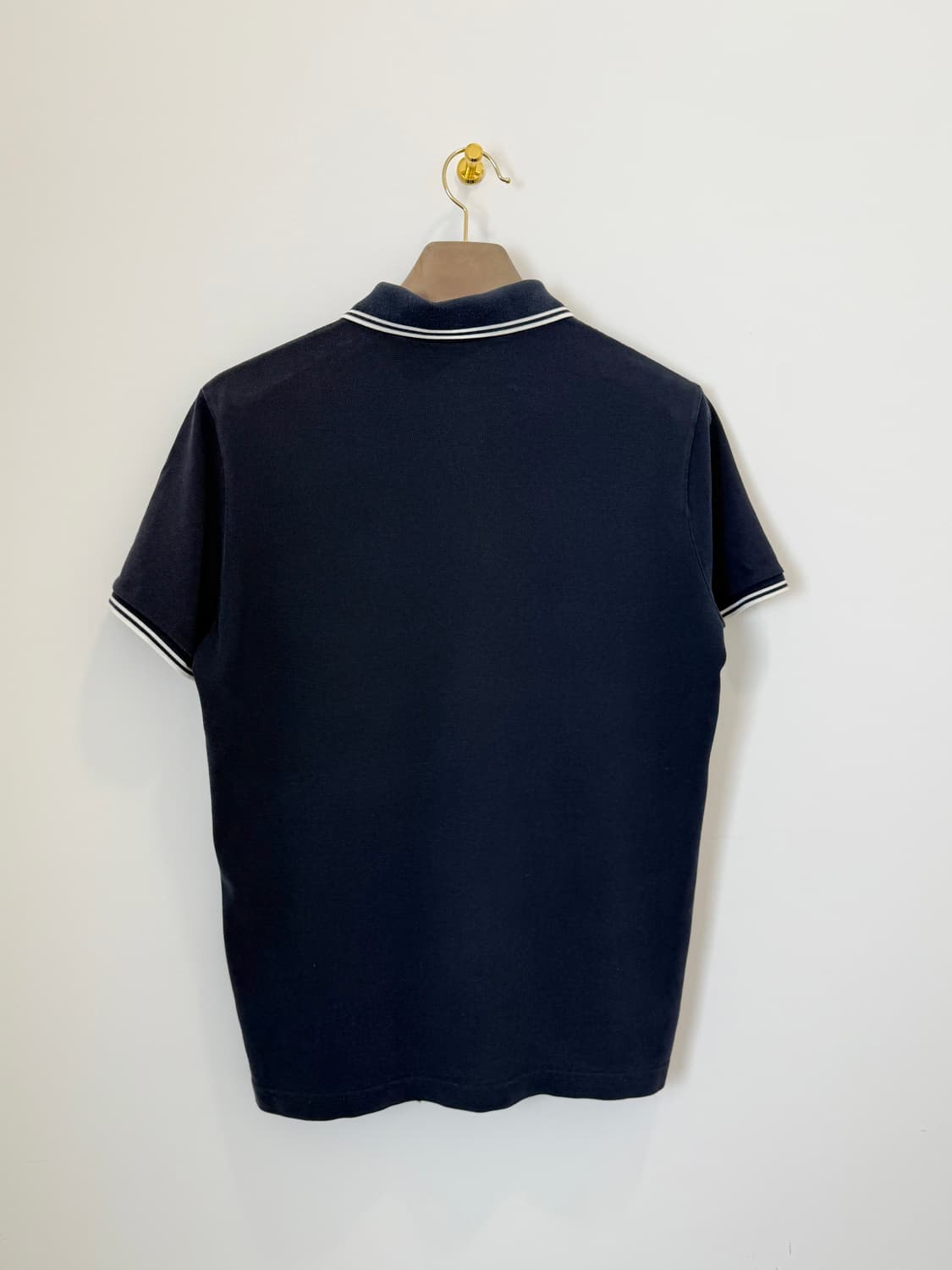 몽클레어 카라 반팔티 네이비 상품이미지6