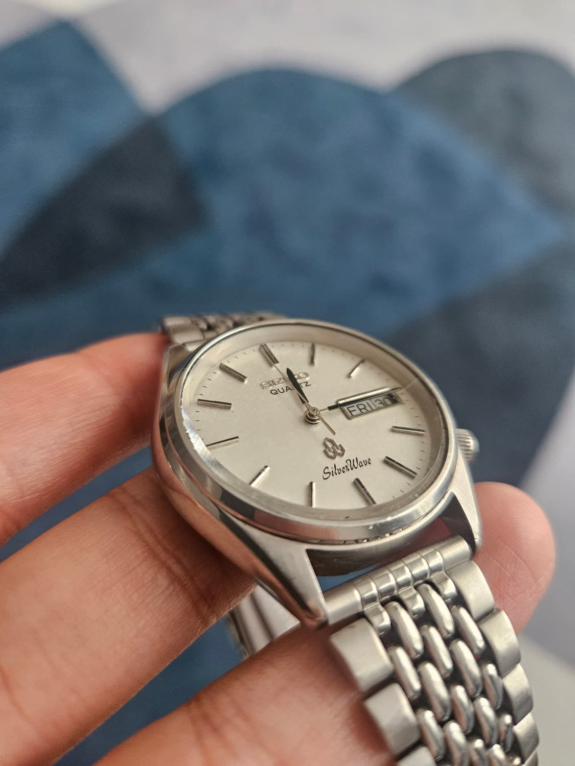 세이코 실버웨이브 8229-7030 빈티지 시계 상품이미지3