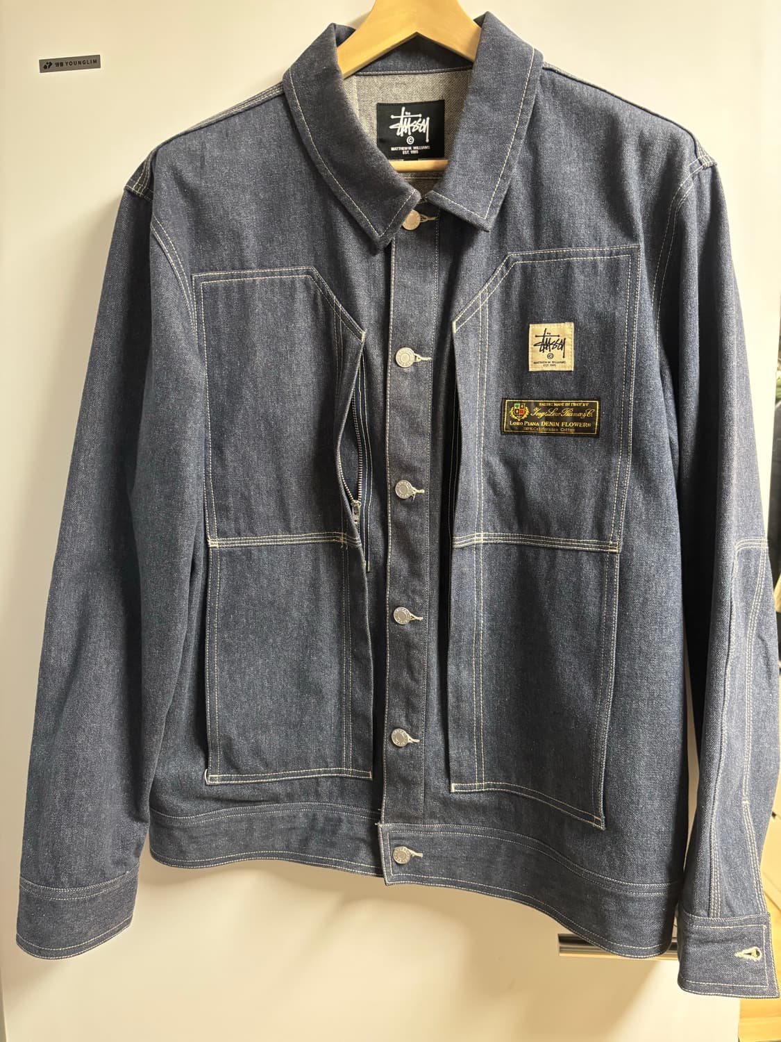 [L] 스투시 X 1017 Alyx 9SM 데님 자켓 상품이미지2