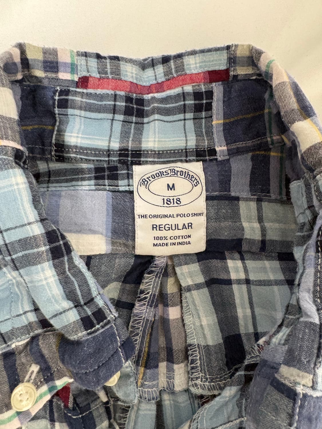 브룩스브라더스 마드라스 셔츠 상품이미지3