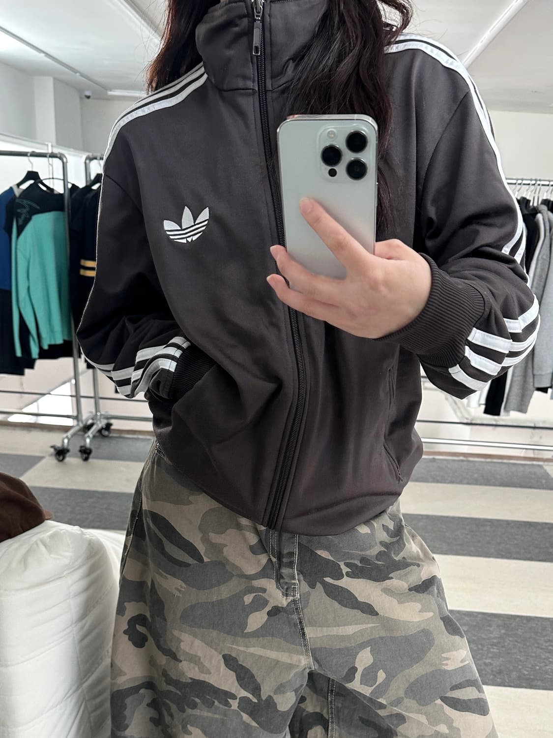 아디다스 초코브라운 파이어버드 져지 상품이미지1