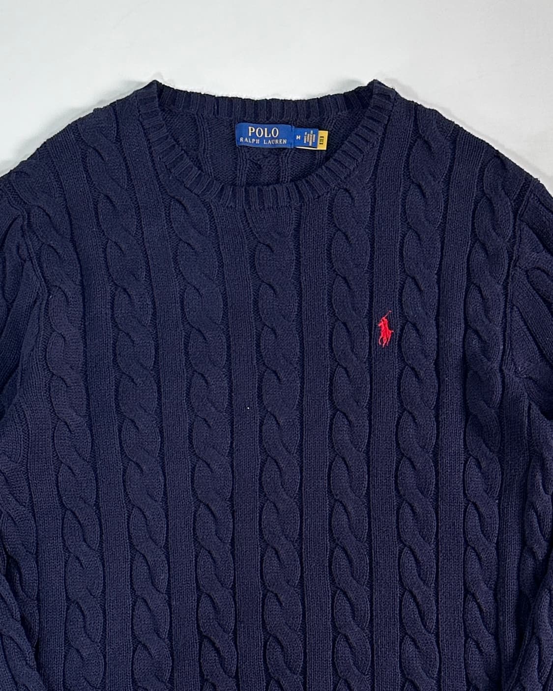 폴로 랄프로렌 네이비 케이블 니트 (va.29) 상품이미지2