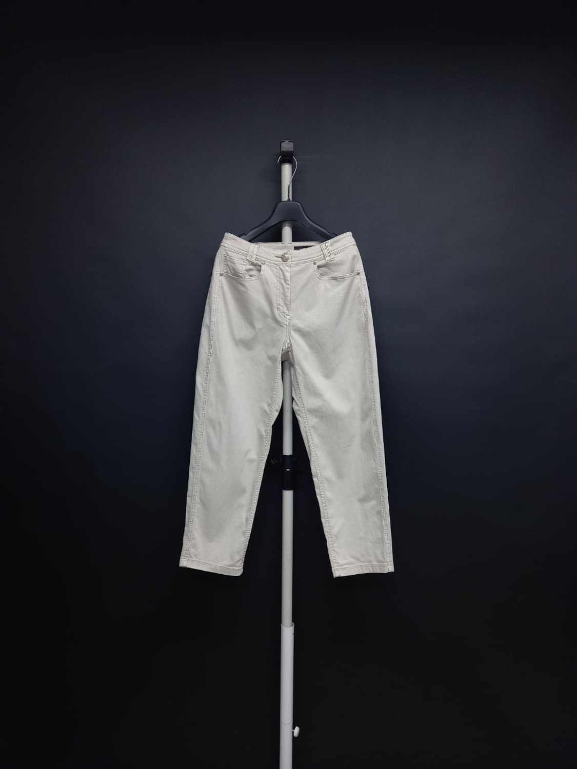 마인 춘추동 면 일자 8부 데님팬츠 33.44 상품이미지1