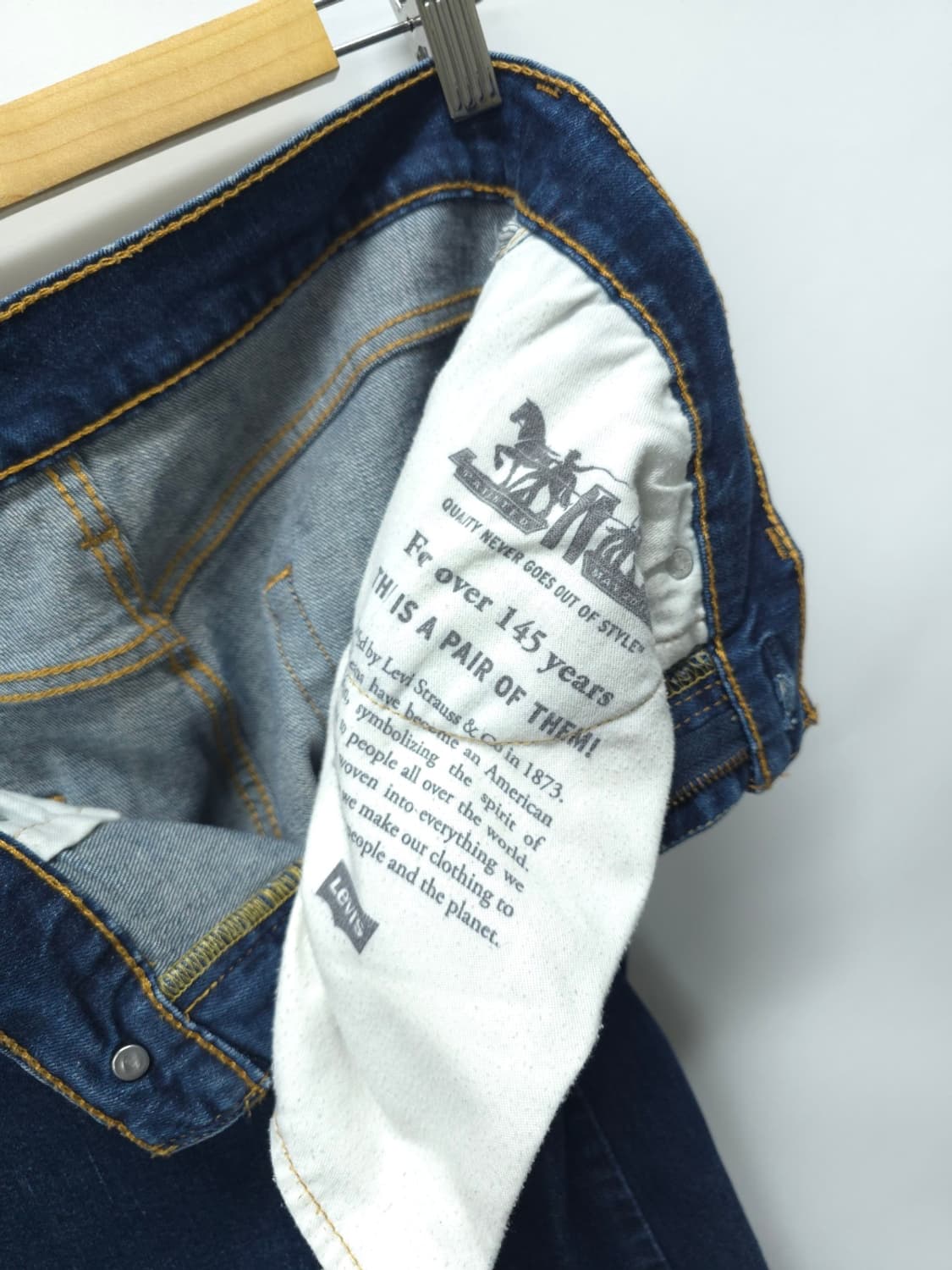 리바이스 502 진청 청바지 ( 29~30 ) 상품이미지9