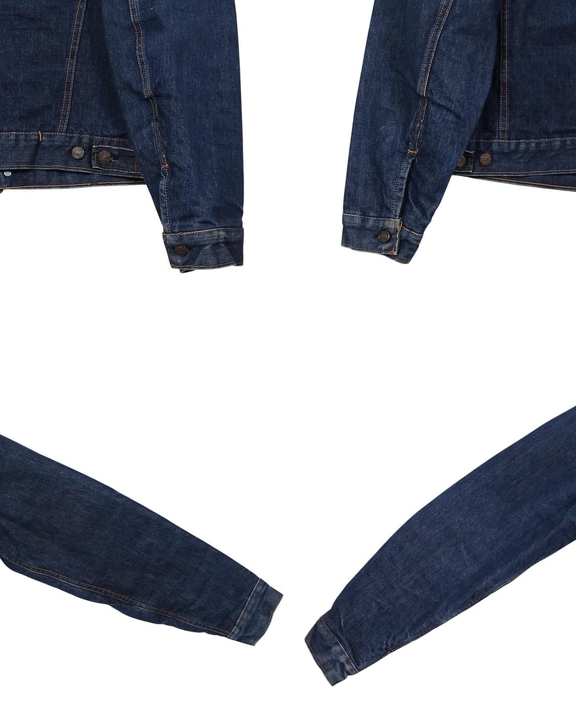 1960s USA 리바이스 70505-0317 데님 자켓 빅E 블랭킷 상품이미지8