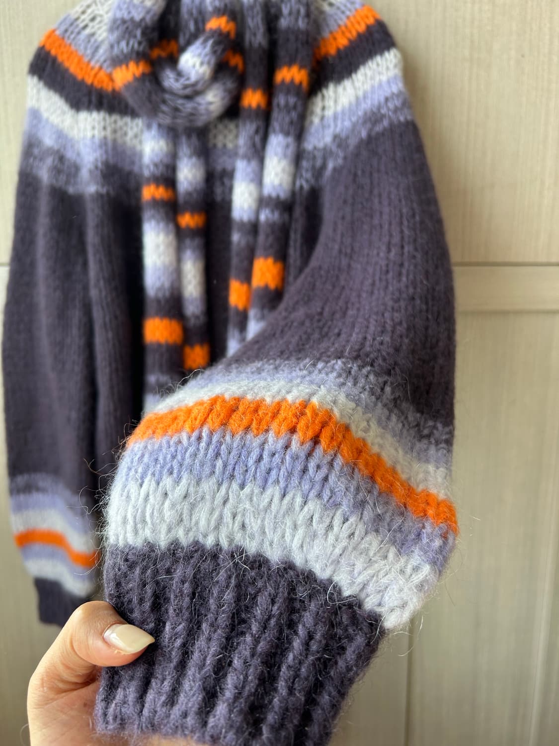 Maje 마쥬 니트 스웨터 + 머플러 세트 상품이미지3