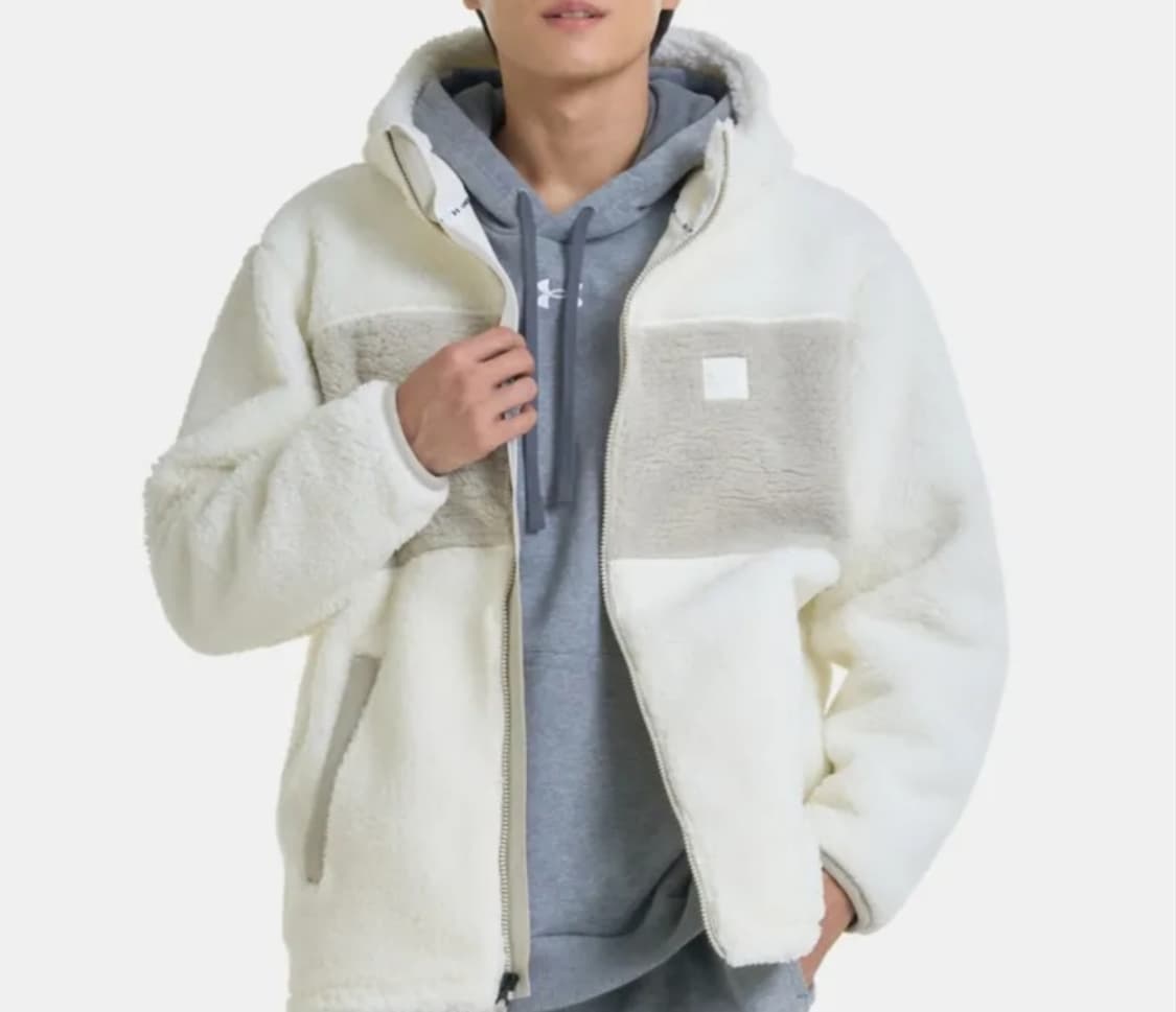 거의새것)언더아머 쉐르파 후리스자켓 뽀글이자켓 상품이미지1