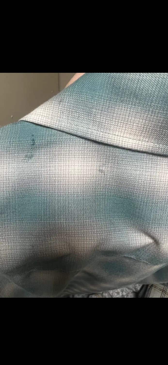 틀영 옴브레 셔츠 그린  상품이미지5